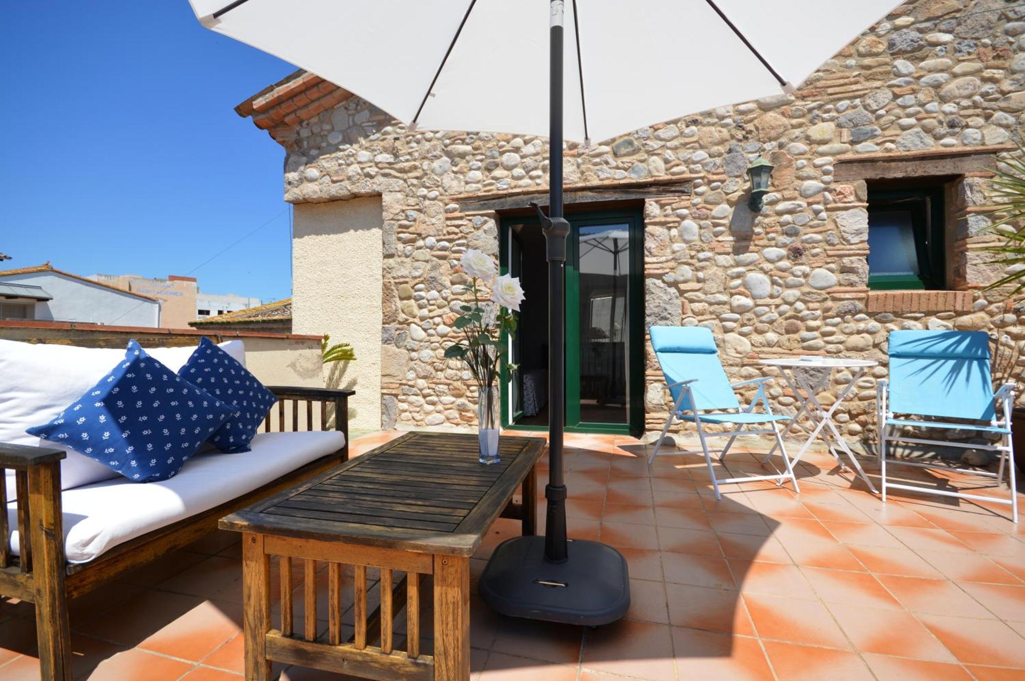 Hotel Can Ceret Sant Pere Pescador Zimmer foto